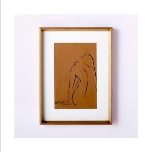 COPY - Threshold designed with Studio McGee - Woman Figural Sketch Framed Wall …